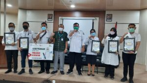Penaganan Covid 19 Nakes Labuang baji mendapat penghargaan