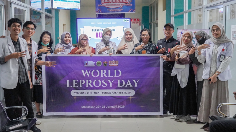 Poliklinik Kulit dan Kelamin RSUD Labuang Baji Peringati Hari Kusta Sedunia 2026