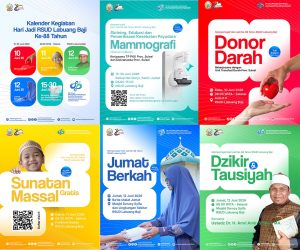 Flyer 88 Tahun RSUD Labuang Baji Mengabdi